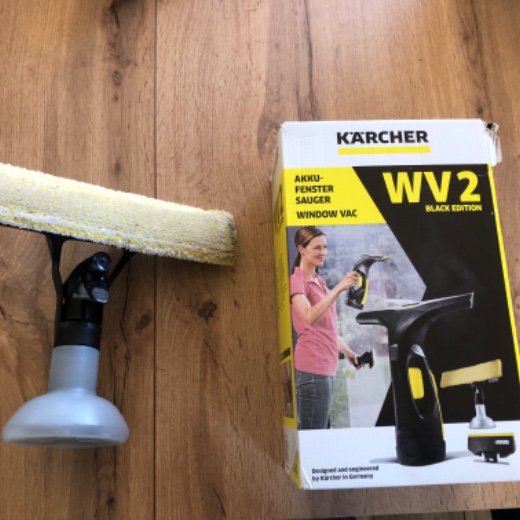 🪟 NETTOYEUR DE VITRES ÉLECTRIQUE KÄRCHER WV 2 – BLACK EDITION 🖤